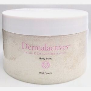 Dermalactives WILD FLOWER Body Scrub 15.8 oz 450g Full Size ~ New! ❤️